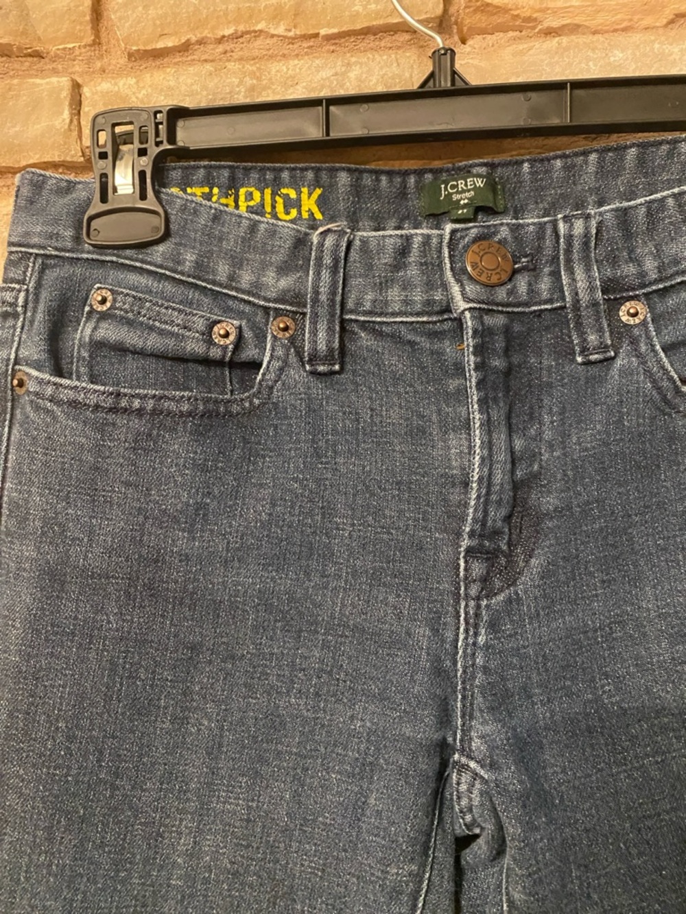J.crew Women's low Rise Jeans with Toothpick Size 27 - Picture 4 of 8